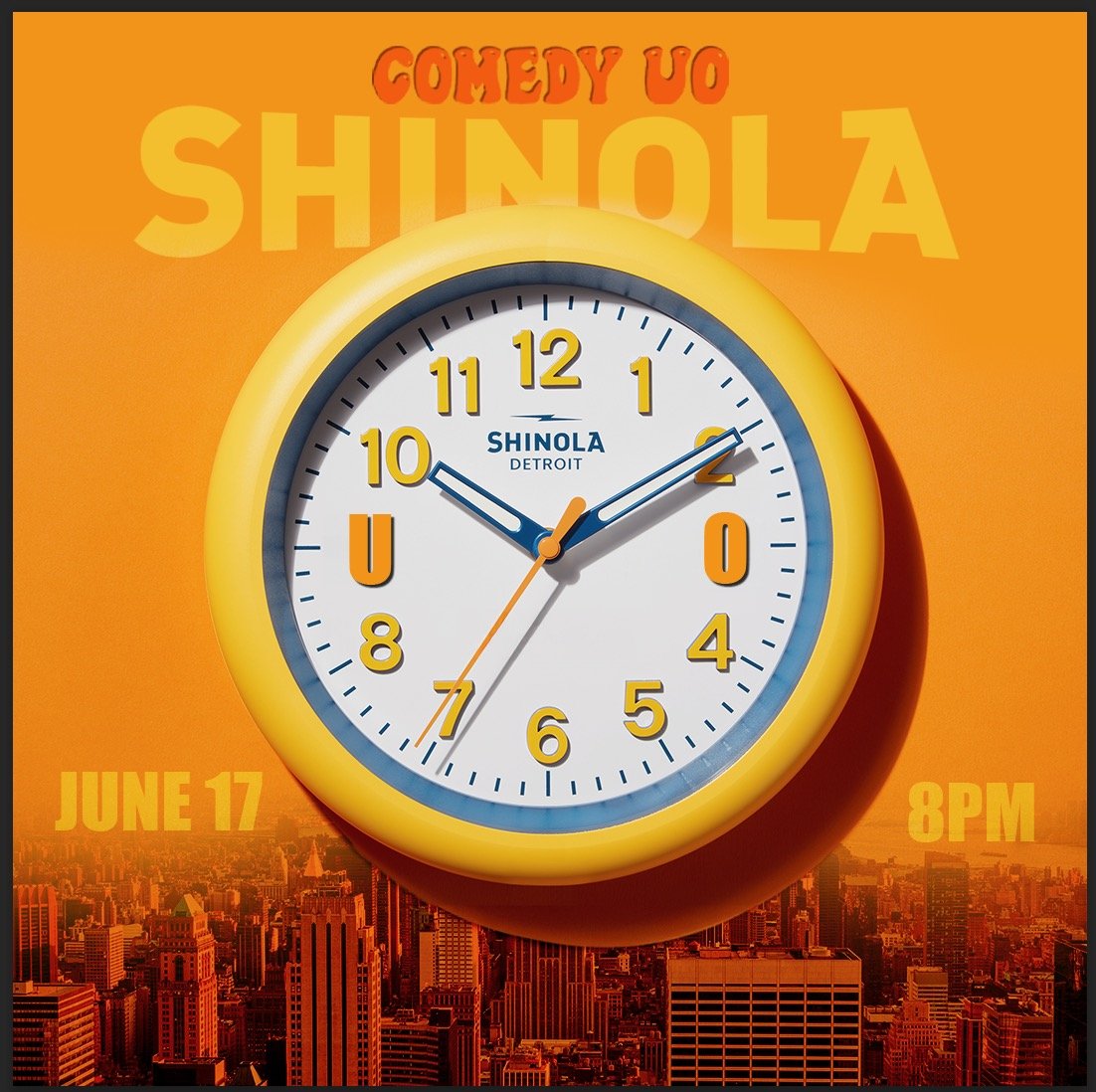 Time to Laugh with Shinola